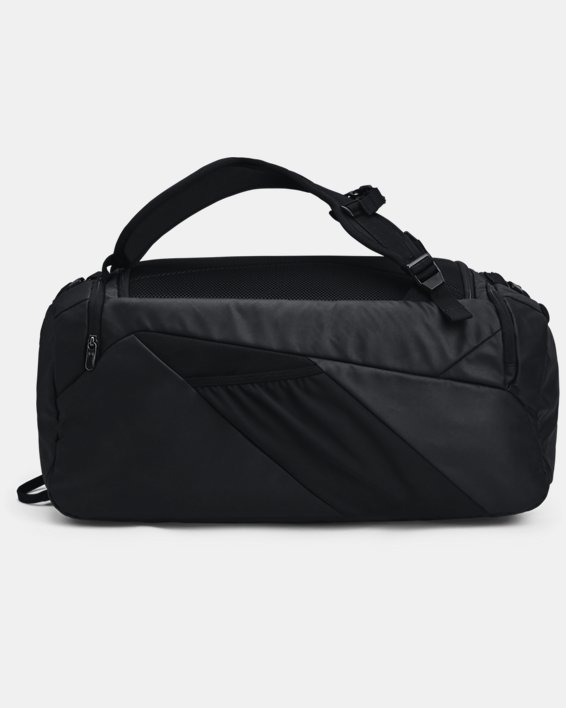 Unisex UA Contain Duo MD Backpack Duffle, Black, pdpMainDesktop image number 2
